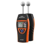 Testeur Humidité, Détecteur d'humidité du bois sans contact, hygromètre numérique for bois, écran LCD, alarme, testeur d'humidité, détection sans broche