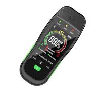 Testeur Humidité, Détecteur numérique de briques en béton, hygromètre portable avec écran LCD rétroéclairé for murs et bois de chauffage