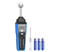 Testeur Humidité, Focemta Humidimetre 20-40mm analyse de Profondeur, Hygromètre avec Fonction D'alarme D'affichage LCD Pour la Maçonnerie, Mur, Bois, Plâtre, Matériaux de Construction