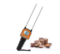 Testeur Humidité, Humidimètre de Grain numérique 0.1% testeur de teneur en eau de température de stockage de soja de coton d'alimentation de grain de haute précision