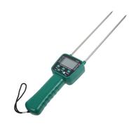 Testeur Humidité Numérique pour Céréales, Mesure Rapide Voix, Vert | Acier Inoxydable Abs Électronique, Usage Agricole, Portable, pour Grain, Opération Simple, Diverses Situations