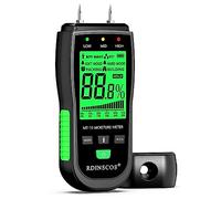 Testeur Humidité,RDINSCOS Testeur Humidité Bois avec Ecran LCD Détecteur d'Humidité pour Bois de Chauffage,Bois,Murs,Maçonnerie,Béton