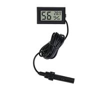 Testeur hygromètre numérique, hygromètre numérique de haute précision, affichage facile à lire pour la bibliothèque de l'hôtel, l'école, la voiture, le bureau