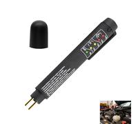 Testeur Liquide de Frein, Testeur de Freins avec Indicateurs LED, Stylo Détecteur d’Humidité Universel pour Liquide DOT3 DOT4 DOT5, Outil de Diagnostic Automobile Rapide et Précis pour Voiture Garage