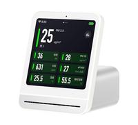 Testeur manuel de qualité de l ' air stable pour les niveaux de particules Évaluation des niveaux de bruit de dioxyde de carbone dans le moniteur de qualité de l ' air domestique et commercial