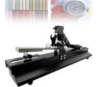 Testeur manuel de résistance des couleurs pour tissu, test sec et humide avec affichage de comptage, diamètre de frottement de 16 mm, longueur de trait de 104 mm, idéal pour l'évaluation de la qualité