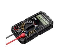 Testeur numérique à onde carrée SZ308, 1999 points, triode HFE, buzzer, multimètre AC/DC, tension, courant 10 A, outil de mesure(Black)