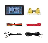 Testeur numérique de capacité de batterie 8-120 V, écran LCD, panneau de batterie marine, compteur de coulomb avec outil de détection de puissance de dérivation