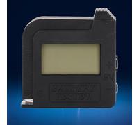 Testeur numérique de capacité de batterie avec écran LCD, 53,9 x 52,6 x 23,4 mm, détecteur de puissance portable pour piles AA/AAA/C/D/N/1,5 V, test précis, professionnels et utilisateurs de bricolage