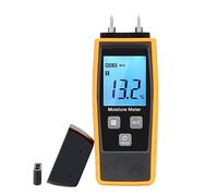 Testeur numérique de fuite d'eau avec écran LCD rétroéclairé - Détecteur d'humidité de type broche - Bois de chauffage