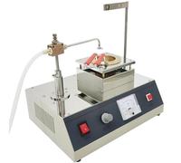 Testeur numérique de point d'éclair à coupelle ouverte, Testeur automatique de point d'éclair, Contrôle précis de la température, Réglable de 0 à 360 ℃, pour laboratoires d'analyse