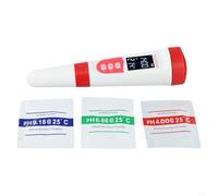 Testeur numérique de qualité de l'eau 4 en 1 avec étalonnage automatique, pH-mètre pour l'eau - Mesure élevée de 0,00 à 14,00, IP67 Waterpro