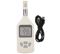 Testeur numérique de température et d'humidité portable GM1360A - Thermomètre et hygromètre électronique industriel avec double écran LCD et interface de données USB pour usines