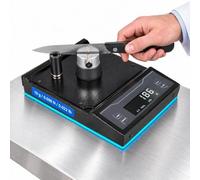 Testeur Numérique de Tranchant de Lame, Outil de Mesure de Force de Coupe | Outil industriel de test du tranchant pour contrôle qualité, affûtage et usure, précision ±1 %(HMST-010-10g)