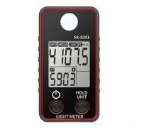 Testeur numérique d'éclairage LED intérieur et extérieur avec mesure de la température de couleur et de l'indice CR-pour une évaluation précise de la lumière (SK-8 202)
