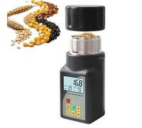 Testeur numérique d'humidité des grains, testeur d'humidité des grains avec affichage LED, capacité de 90 ml, stockage de données de 99 groupes, compensation automatique de la température, pour blé