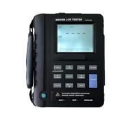 Testeur numérique LCR Compteur de résistance de capacité d'inductance de Test de pont LCR numérique à plage automatique portable 100KHz RS232 double écran LCD