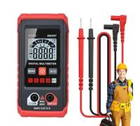 Testeur numérique-multimètre-tension-Tester-Intelligent Voltmètre 2000 COMTS | Multimètre électrique portable avec test sans, idéal pour les amateurs de passe-temps pour une mesure sûre de l'é