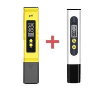 Testeur numérique TDS et pH 0-9990ppm, stylo testeur d'eau haute précision 0.01 pH, testeur TDS et pH 0-14 pH LCD PPM pour aquarium et filtre TDS-H3