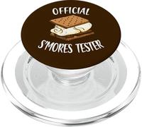 Testeur Officiel S'mores pour Les Amateurs de Smores drôles PopSockets PopGrip pour MagSafe