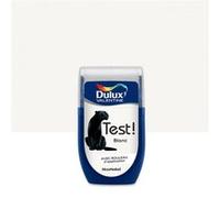 Dulux Valentine Peinture Testeur Crème de Couleur - Murs et Boiseries - Mat - Couleur Blanc 30 ml