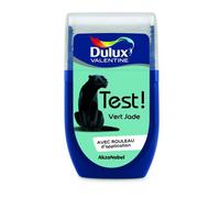 Dulux Valentine Peinture Testeur Crème de Couleur - Murs et Boiseries - Mat - Couleur Vert Jade 30 ml