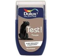 Dulux Valentine Peinture Testeur Crème de Couleur - Murs et Boiseries - Mat - Couleur Taupe 30 ml
