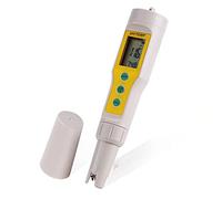 Testeur PH Electronique, PH EC Température 4 Dans 1 Ensemble Testeur Numérique avec Écran LCD Test pour Piscine, Aquarium, Étang, Piscine