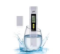 testeur ph Testeur ph piscine Plage de test 0-14 PH, PH-mètre numérique pour l'eau, adapté aux aquariums, à l'hydroponie, aux piscines, aux tests de qualité de l'eau potable, etc.