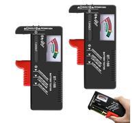 Testeur Piles Toutes Piles, 2 pièces Testeur De Pil es, Tes teur P iles, Teste ur P ile, Ce produit peut être utilisé sans source d'alimentation ni pil es, BT-168D, pour Maison et Bureau.