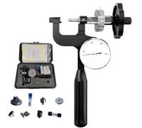 Testeur portable de dureté du métal, force d'essai initiale 10 kg, orifice de 25 x 25 mm, pour utilisation sur le terrain et en laboratoire, équipement de mesure de la dureté du métal