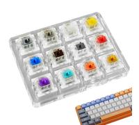 Testeur portable - Kit d'échantillonnage, outil de clavier avec fonction axe, appareil de test de précision | Kits de tests d'axe de clavier mécanique pour les amateurs de bricolage, les constructeurs