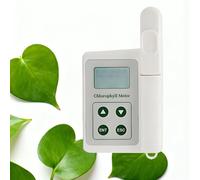 Testeur portable nutriments pour plantes, mesure teneur en chlorophylle, teneur en azote, température et l'humidité des feuilles, plage chlorophylle 0,0-99,9 SPAD, rechargeable, pour l'agriculture A