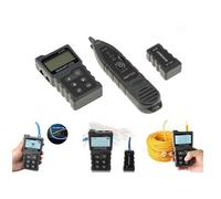 Testeur Pour Réseau RJ45 RJ11. Test de la continuité, longueur, Poe. Fonction Flash. Avec sonde de traçage.