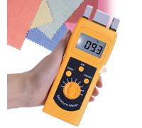 Testeur Professionnel De Teneur En Humidité Des Textiles, Humidimètre En Carton, Profondeur De Numérisation De 50 Mm, Temps De Réponse De 1 Seconde, Affichage Numérique LCD, Pour Boîte En Carton Ondul