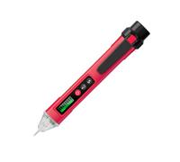 Testeur professionnel sans contact, discrimination vivante/neutre, sensibilité réglable et lampe de poche intégrée pour travaux électriques, outil de test électrique facile à transporter