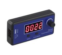 Testeur RC HJ ESC - Détecteur de cohérence pour contrôle numérique du signal analogique - Sortie 4 canaux - Largeur d'impulsion 800-2200us - Compatible avec les modèles d'hélicoptère RC et de voiture
