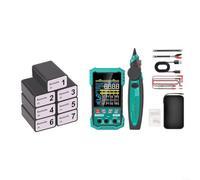 Testeur Réseau PoE Écran LCD Mesure Longueur 400m(ET623 7ID) | Écran LCD couleur 3.2 pouces, mesure longueur 2.5-400m, test PoE tension/polarité, détection rupture précise