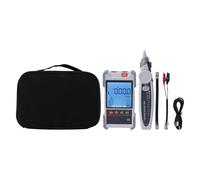 Testeur RJ45 ET616 Multimètre Multifonction avec Écran LCD, Mesure Câble Jusqu’à 600m, Détection Panne, Tri Câble Rouge - Diagnostic Précis, Localisation Rapide, Pour Réseau & (Type 2)