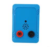 Testeur sonore de continuité 9 V, circuit de câble ABS blanc avec bip de 100 dB et indicateur LED, outil de test de commutateur de circuit imprimé multi-sonde, 4 kits d'accessoires en option (A)