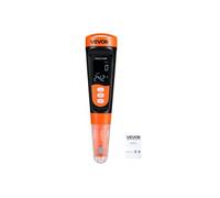 VEVOR Testeur TDS, Mesure Multiparamétrique de EC/TDS 0-9990 ppm, Testeur de Qualité d'Eau Numérique avec ATC et Écran VA Clair, pour Eau Potable, Aquarium, Piscine et Hydroponie, Format Portable
