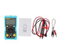 Testeur Transistor Analogique Numérique, Multimètre Haute Précision, Portable Compact Noir - Détection Court - Circuit Intelligente, Rétroéclairage LED, Utilisation Polyvalente (Bleue)