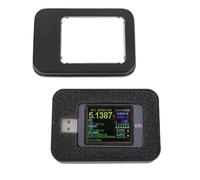 Testeur USB 1.77 pouces PD3.1EPR AVS TBT4 USB4, multimètre de puissance USB en alliage d'aluminium, plage 4-28V 5A