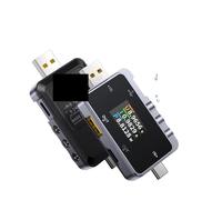 Testeur USB 2 en 1 Type-C 6,5 A, voltmètre numérique, ampèremètre, testeur de tension, courant, chargeur câble