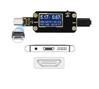 Testeur USB 7 en 1 USB testeur Dc Voltmètre numérique AMPERIMETRO VOLTAGECOMTER DÉTECTEUR DE DÉTECTEUR DE DÉTECTEUR DE POWER BANQUE POWER(ITEM B)