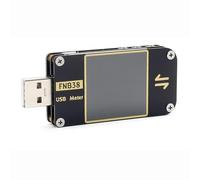 Testeur USB-C PD 3.0 et QC 4+ avec écran TFT de 1,44", surveillance de la puissance de 120 W, détection de protocole de charge rapide pour appareils USB-A/Micro-USB/Type-C