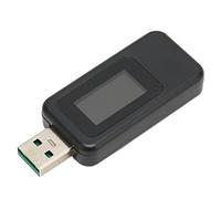 Testeur USB de Type C, écran LCD HD, Multifonction, Large Plage de Test, Tension, Courant, capacité, Puissance et Temps, Compatible avec Téléphones Mobiles, Tablettes,