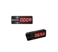 Testeur USB et 2 résistances de charge CC 0,5-2,5 A - Tension actuelle - Moniteur de capacité - Voltmètre - Ampèremètre - Détecteur USB - Indicateur USB (rouge, résistance 5 V 0,5 A-1 A)