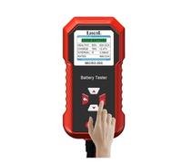 Testeurs de batterie, Testeur de batterie de voiture 12 V, 40-3000 CCA, analyseur de batterie au lithium, analyseur de batterie au plomb, afficha LED avec code QR