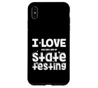 Testez Teacher Students I Love The Last Day of State Testing Coque pour iPhone XS Max